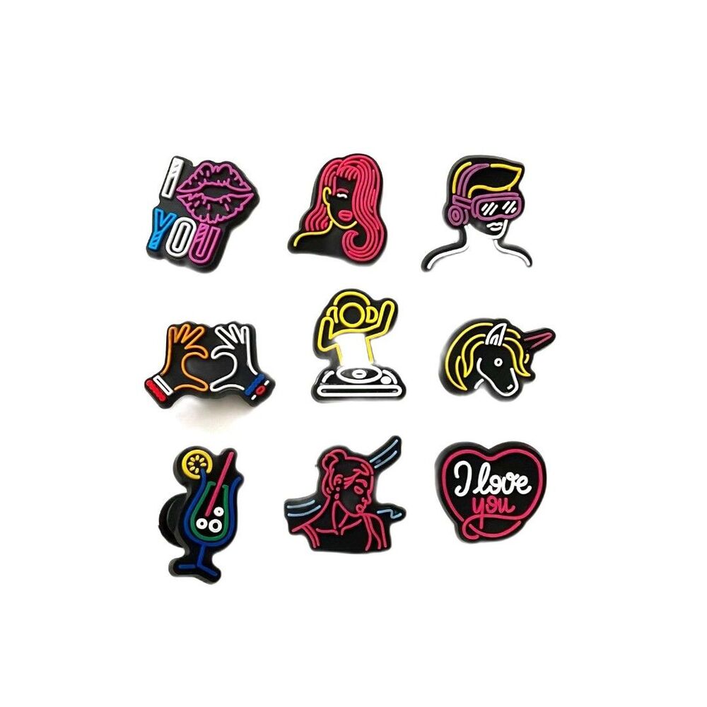 Fun Croc Charms DJ UNICORN